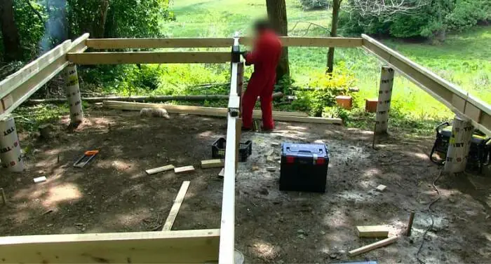 Terrasse bois sur structure bois