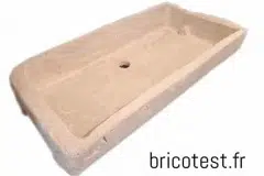 evier pierre reconstituée