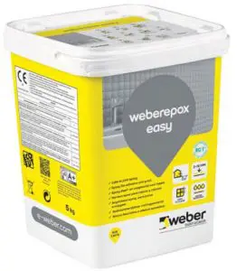 colle epoxy weber
