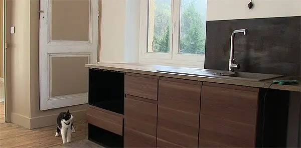 plan travail cuisine