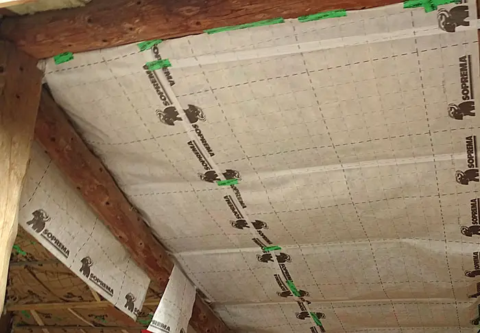 pare vapeur secondaire