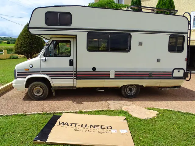 panneau solaire camping car