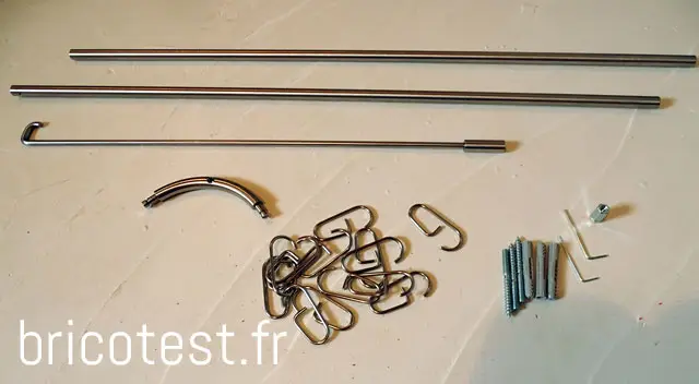 kit tringle douche Phos