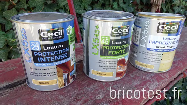 lasure bois exterieur