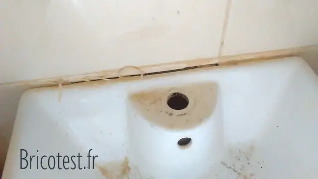 joint silicone lavabo