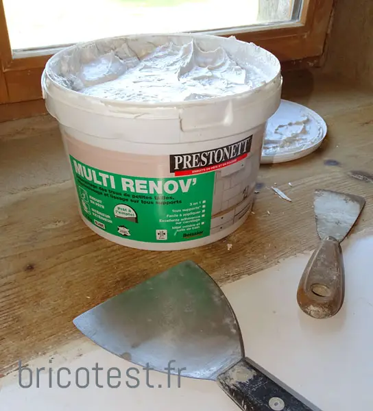 enduit de finition tout prêt