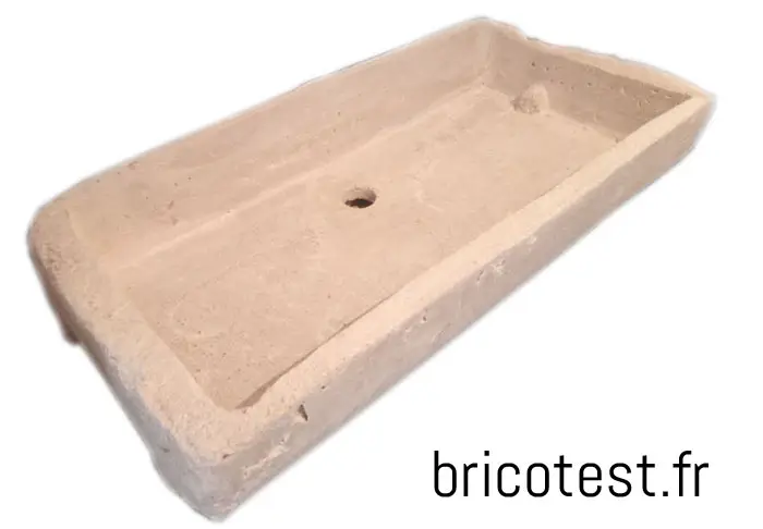 evier pierre reconstituée