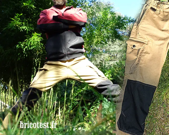 Pantalon travail molinel overmax