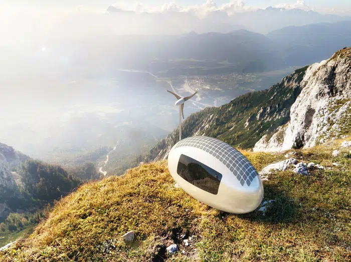 Ecocapsule, maison autonome et mobile