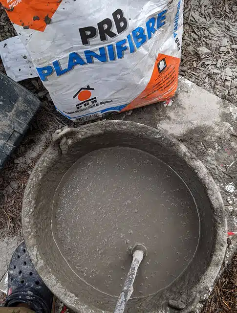 ragréage extérieur