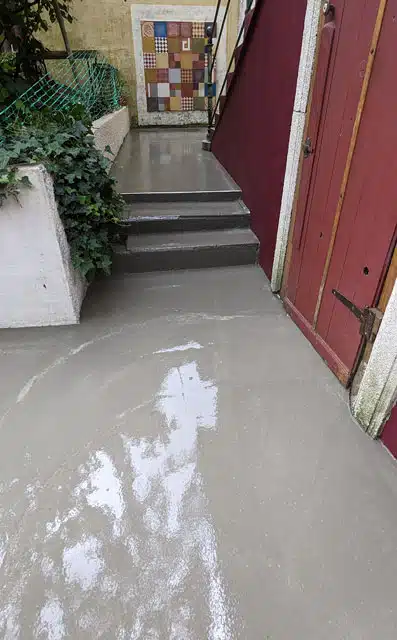 ragréage extérieur