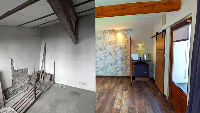 transformer atelier en chambre