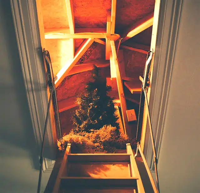 terrasse sous les combles 