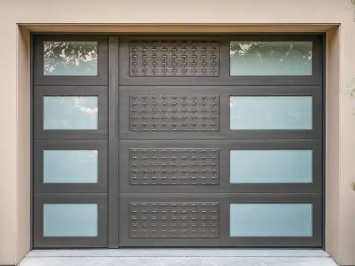 Tendances design pour les portes de garage sectionnelles modernes