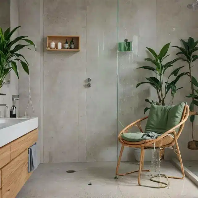 meuble suspendu salle de bain