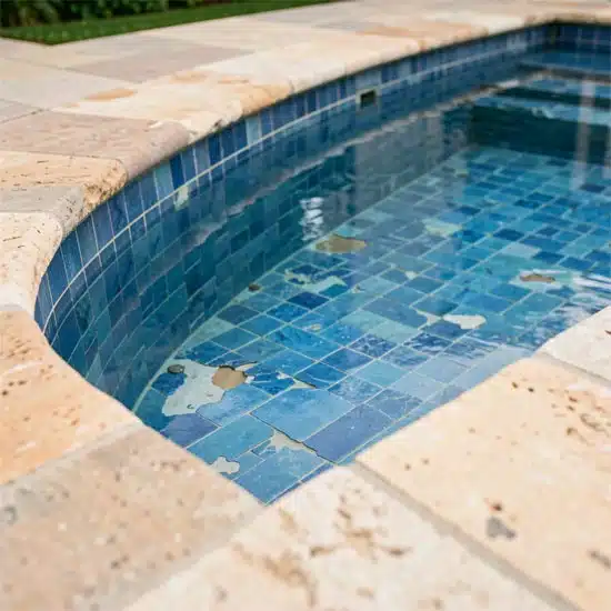 réparation carrelage piscine