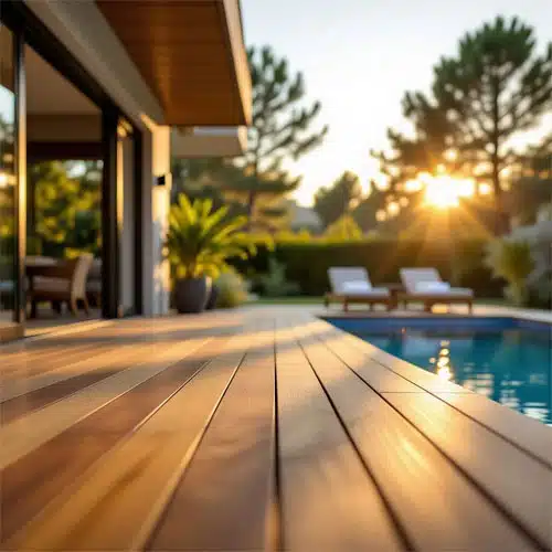 Terrasse bois composite