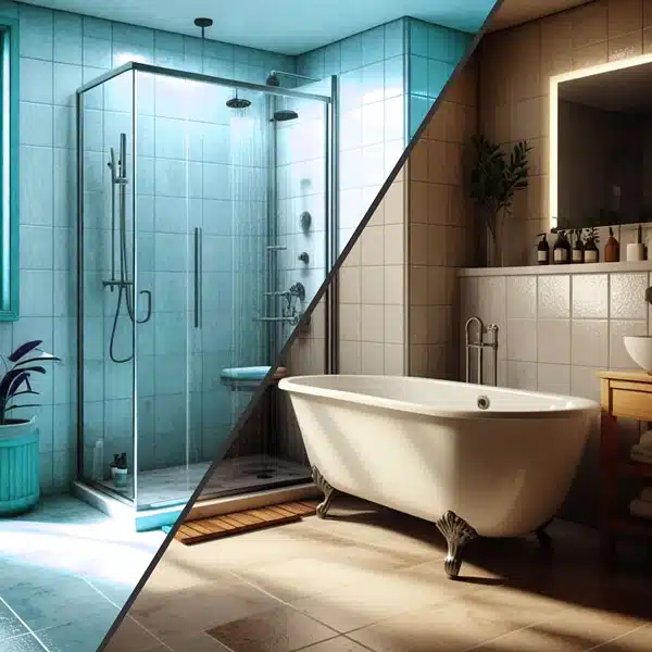 remplacer baignoire -douche