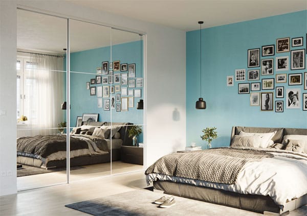 système coulissant pour porte de placard