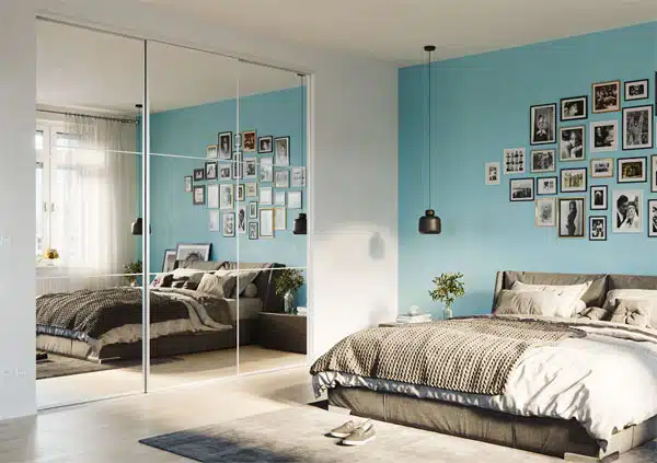 système coulissant pour porte de placard