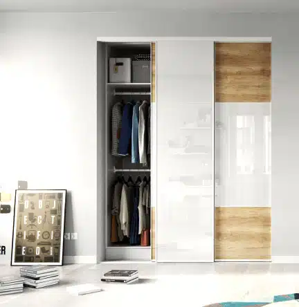système coulissant pour porte de placard