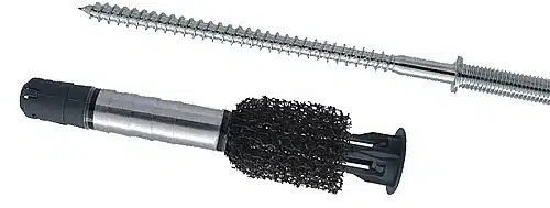 cheville et fixation